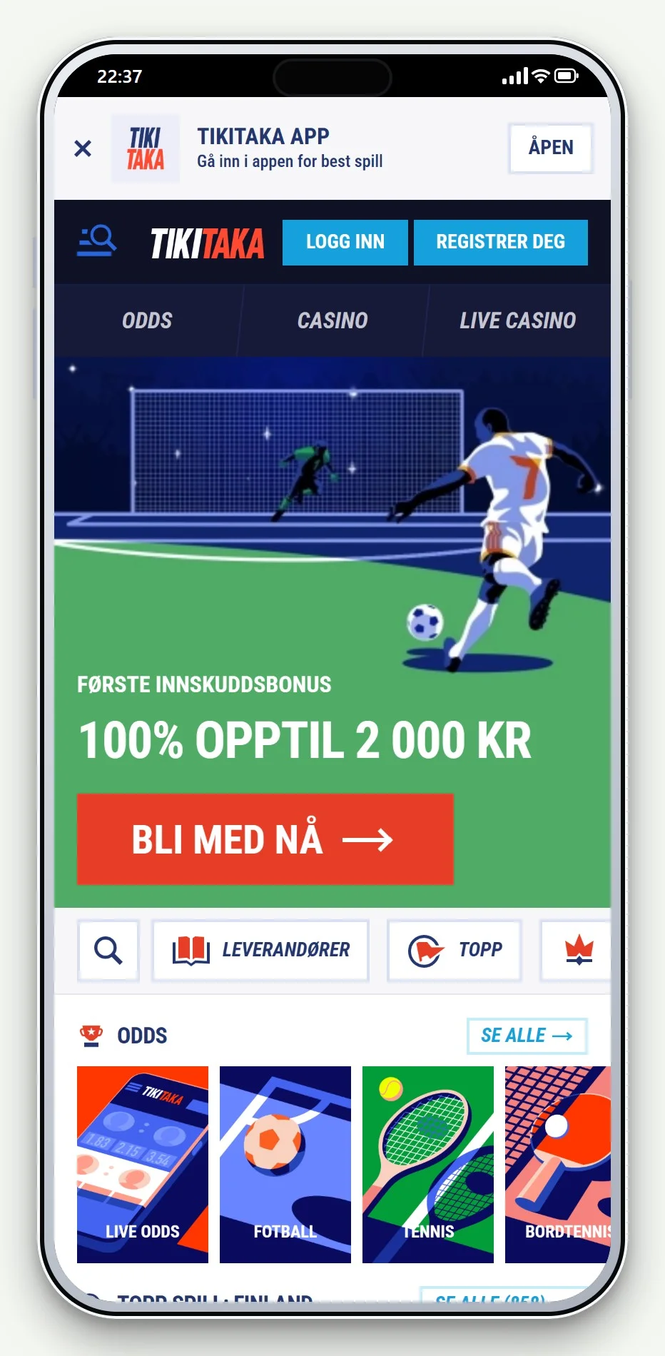 beste zimpler casino: TikiTaka mobillobby