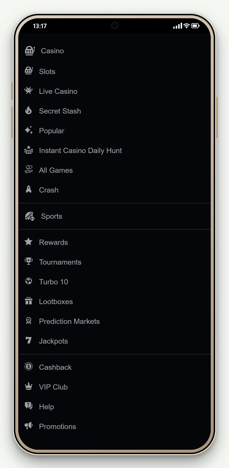 zimpler casino: Instant Casino mobil lobby