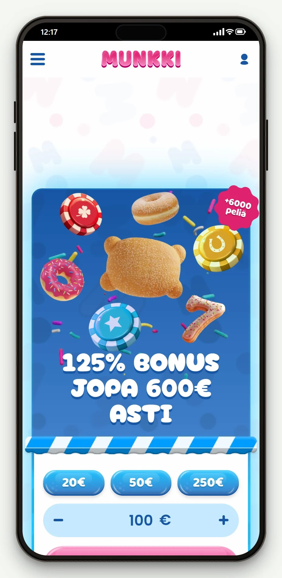 zimpler kasino: Munkki Kasino mobiiliaula